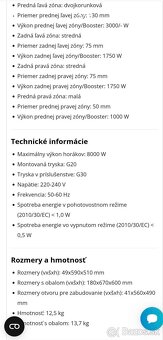 Plynová varná doska - 4