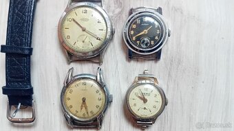 8 ks funkčné švajčiarske hodinky a vojenské LONGINES - 4