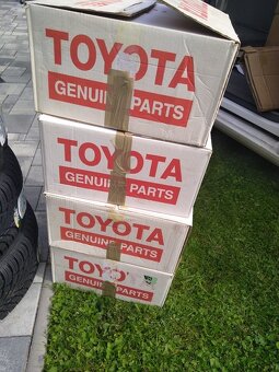 15" alu TOYOTA originál + TPMS + pneu rok 2025. - 4