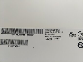 13.3" LED SLIM displej , B133XTN01 z notebooku - 4