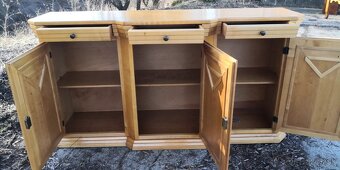 Masivná komoda so šuplíkmi - 4