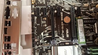 set ASUS PRIME H270-PLUS + i7-6700 + 16GB DDR4 + NVme 256GB - 4