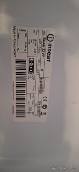 Indesit ,,rezervovana" do 7.7.2025 ..18hod - 4