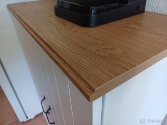 Biela skrinka, príborník IKEA - 4
