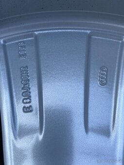 Originální Alu kola 5x112 Audi Q7, SQ7 255/50/20 zimní - 4