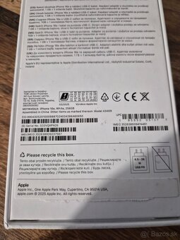 Predam Apple IPHONE 16E 256GB, komplet, zaruka - 4