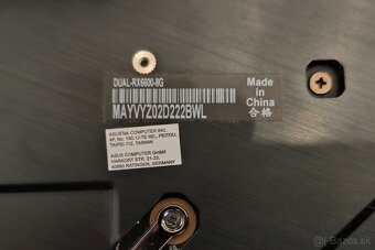 Grafická karta ASUS DUAL RADEON RX6600 8GB - 4