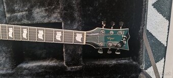 Predám elektrickú gitaru ESP Standard Viper Black 2009 - 4