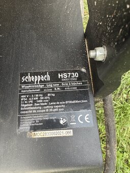 Kolísková píla,cirkulár Scheppach HS730 - 4