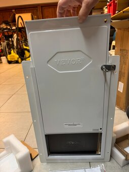 Prielez - kovové dvierka pre veľkých psov ca.30kg/ mačky - 4