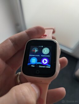 Detske hodinky Carneo GuardKid+ 4G Platinum pink - 4