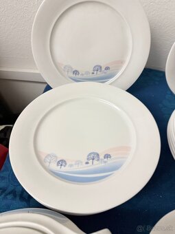 Obedova a kavova suprava Villeroy Boch Gallo jemny porcelan - 4