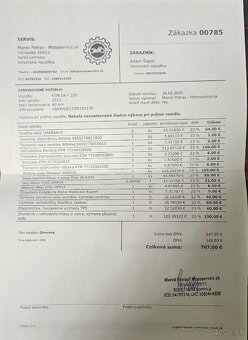 Ktm sxf 250 2013 +faktúra zo servisu - 4