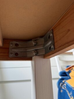 Rozkladací stôl IKEA Bjursta biely - 4