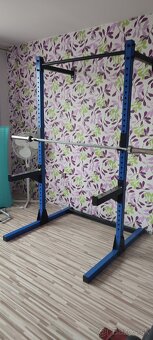 Half rack -stojan, nastaviteľné ramená - 4