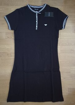 Armani dámnske čierne šaty - 4