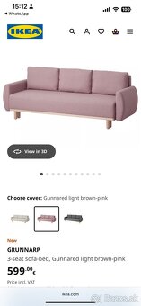 Gauč IKEA GRUNNARP - 4