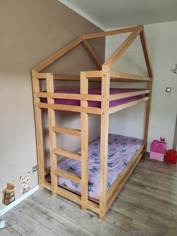 Poschodová posteľ domček - 4