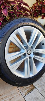 ALU DISKY + LETNÉ PNEU 8mm BARUM 205/55 R17 - 4