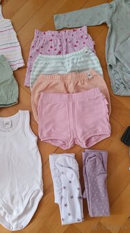 Balík dievčenského oblečenia 62/68 - 4