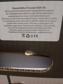 Robotický vysávač Xiaomi X20+ - 4