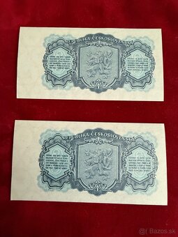 Československé postupky UNC čísla za sebou - 4