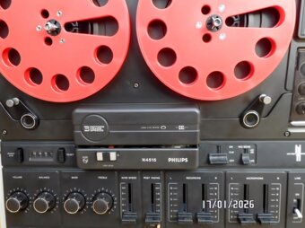 Kotúčový magnetofon PHILIPS N-4515 - 4