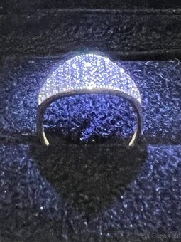 Zlatý dámsky prsteň - prstene - 4