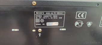 Tape deck Sony - 4