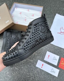 Christian Louboutin black komplet balenie . - 4
