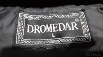 čierna dlhá dámska bunda šuštiaková zn.Dromedar - 4