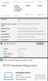 HP EliteBook 840 G3 + Dokovacia st. + Taška - 4