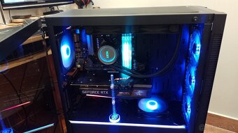 Herný PC–RTX 3070 AORUS MASTER+32GB RAM+R5 5600G+ LCD+ARGB - 4