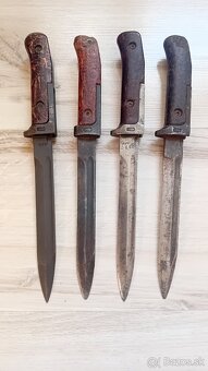 4 bodaky vz. 58 každý iný typ - 4