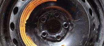 Náhradné rezervné koleso ALFA ROMEO 147 5x98 125/80 R15. - 4