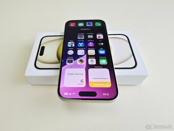 APPLE iPHONE 15 128GB TOP STAV, BATERKA 100% TOP STAV - 4