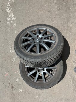 Elektrony + 4x zimna pneumatika 205/55 R16 - 4