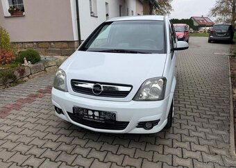 Opel Meriva 1,4i klima tempomat, výhř.seda benzín manuál - 4