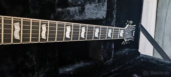 Predám elektrickú gitaru ESP LTD VIPER 400 Baritone Black - 4