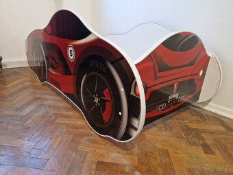 Predám detskú postel - Závodné auto - 4