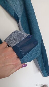 Dámske legíny sivo-modré - 4