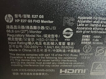 Monitor HP E27 G5 - 4