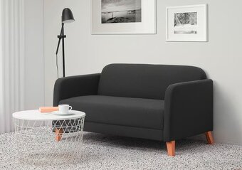 2-pohovka LINANÄS tmavosivá - 4