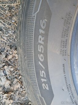 215/65 R16  -letné - 4