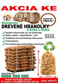Kocky Drevené Brikety Peletky Pelety - 4