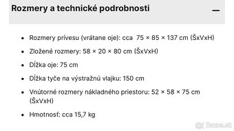 Predám Príves na bicykel pre psa - 4