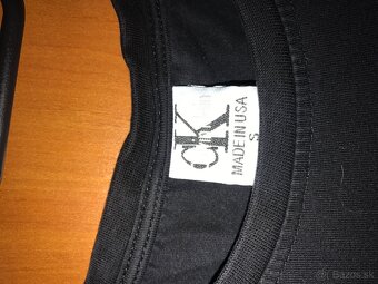 CALVIN KLEIN damske tricko S/M made in USA - 4