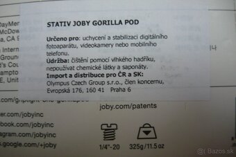 ohybný mini statív - 4