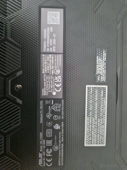 Herný notebook Asus TUF Gaming F15 / RTX 3050 / i5-11400H - 4