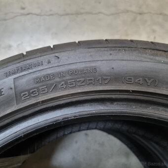 Letné pneumatiky 235/45 R17 DUNLOP DOT0319/18 - 4